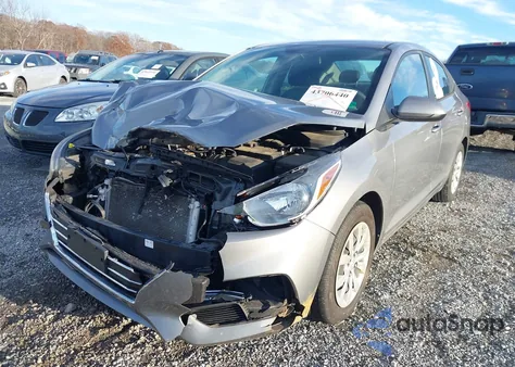 2021 Hyundai Accent Se из США, поврежденный, VIN 3KPC24A62ME137701